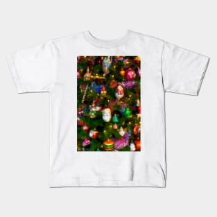 Old Fashion Christma Tree Kids T-Shirt